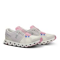 ON RUNNING CLOUD 5 PUSH IVORY ET BLOSSOM Chaussures de running pas cher