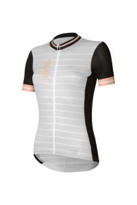 ZERO RH AKIRA JERSEY WHITE ET BLOSSOM Maillot vélo été femme