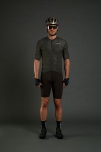 ZERO RH SUPERLIGHT JERSEY LABYRINTH BLACK maillot vélo été pas cher