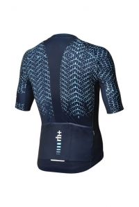 ZERO RH SPEED JERSEY NETWORK ABSOLUTE BLUE Maillot vélo été pas cher