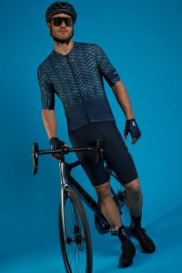 ZERO RH SPEED JERSEY NETWORK ABSOLUTE BLUE Maillot vélo été pas cher