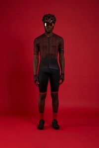 ZERO RH SPEED JERSEY NETWORK BLACK Maillot vélo été pas cher