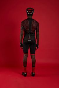 ZERO RH SPEED JERSEY NETWORK BLACK Maillot vélo été pas cher