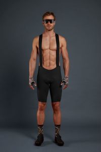 ZERO RH CODE  BIBSHORT BLACK Cuissard vélo Homme pas cher