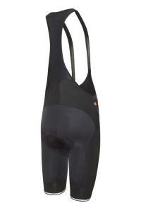 ZERO RH LOGO EVO BIBSHORT BLACK ET REFLEX  Cuissard vélo Homme pas cher