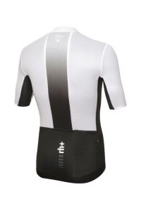 ZERO RH LIGHT CLIMBER JERSEY WHITE ET BLACK maillot vélo été pas cher