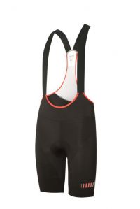 ZERO RH ENDURANCE BIBSHORT BLACK ET RED CODE Cuissard vélo Homme