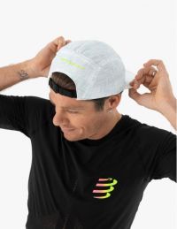 COMPRESSPORT 5 PANEL LIGHT CAP SUGAR ICE Casquette running pas cher