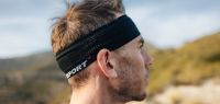 COMPRESSPORT THIN HEADBAND ON/OFF BLACK  Bandeau été pas cher