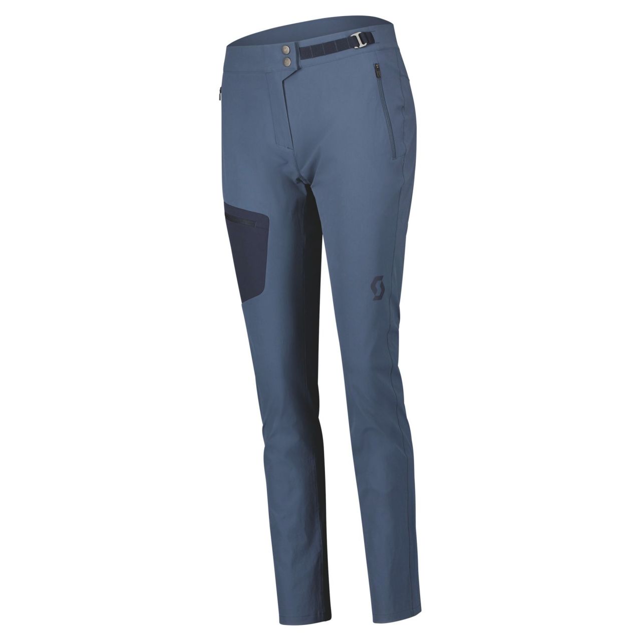 SCOTT SHORT EXPLORAIR LIGHT  PANT METAL BLUE Pantalon de randonnée