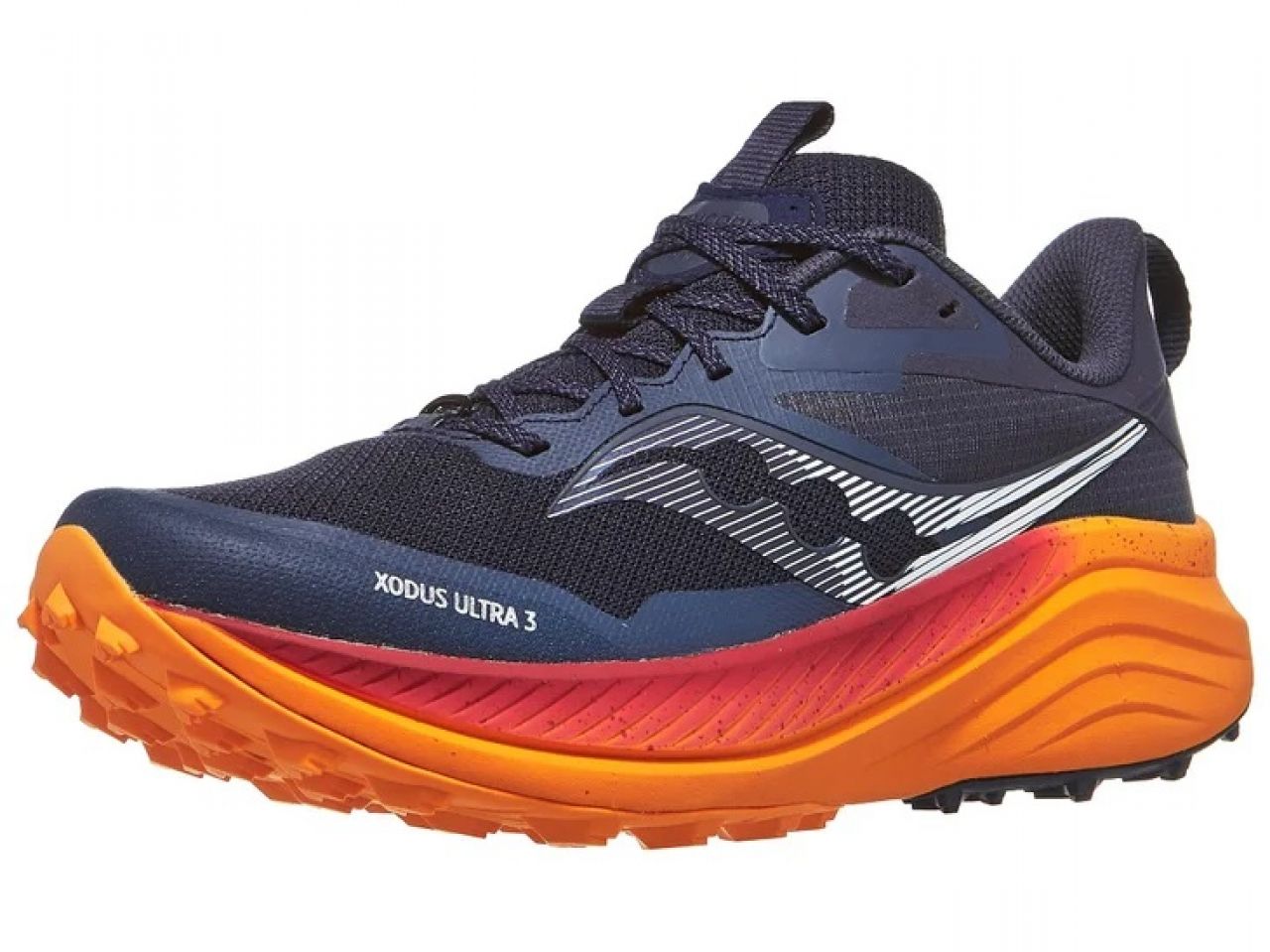 SAUCONY XODUS ULTRA 3 NAVY ET PEEL Chaussures de trail saucony