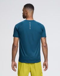 DAEHLIE TEE SHIRT RUN 365 TEAL Tee shirt running pas cher