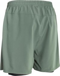 DAEHLIE SHORT RUN 2 EN 1 DARK FOREST  Short Running pas cher