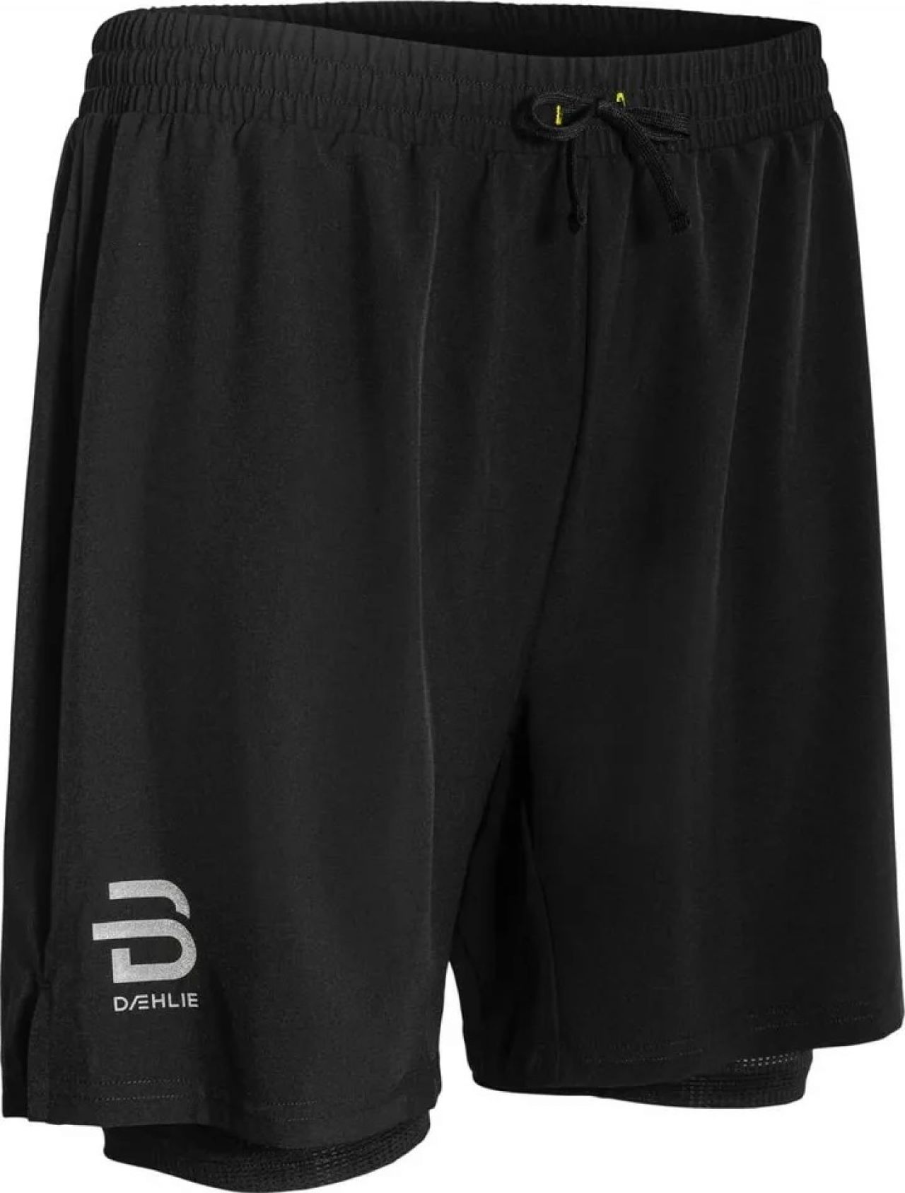 DAEHLIE SHORT RUN 2 EN 1 BLACK  Short Running