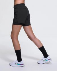 DAEHLIE SHORT RUN 2 EN 1 NOIR  Short Running pas cher
