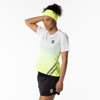 SCOTT TEE WS RC RUN JAUNE ET NOIR Débardeur running pas cher