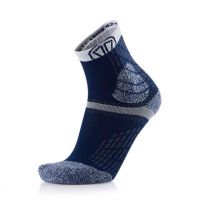 SIDAS CHAUSSETTES TRAIL PROTECT BLUE WHITE Chaussettes de running