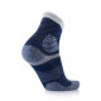 SIDAS CHAUSSETTES TRAIL PROTECT BLUE WHITE Chaussettes de running pas cher