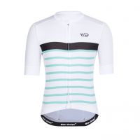 WEAR DESIGN MAILLOT PRO LIGHT BLANC ET VERT D EAU Maillot vélo femme