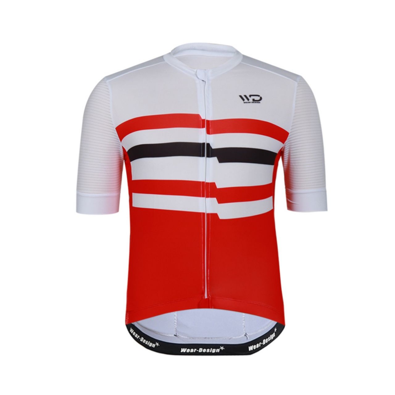 WEAR DESIGN MAILLOT CHALLENGER ROUGE ET BLANC Maillot vélo