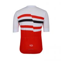 WEAR DESIGN MAILLOT CHALLENGER ROUGE ET BLANC Maillot vélo pas cher