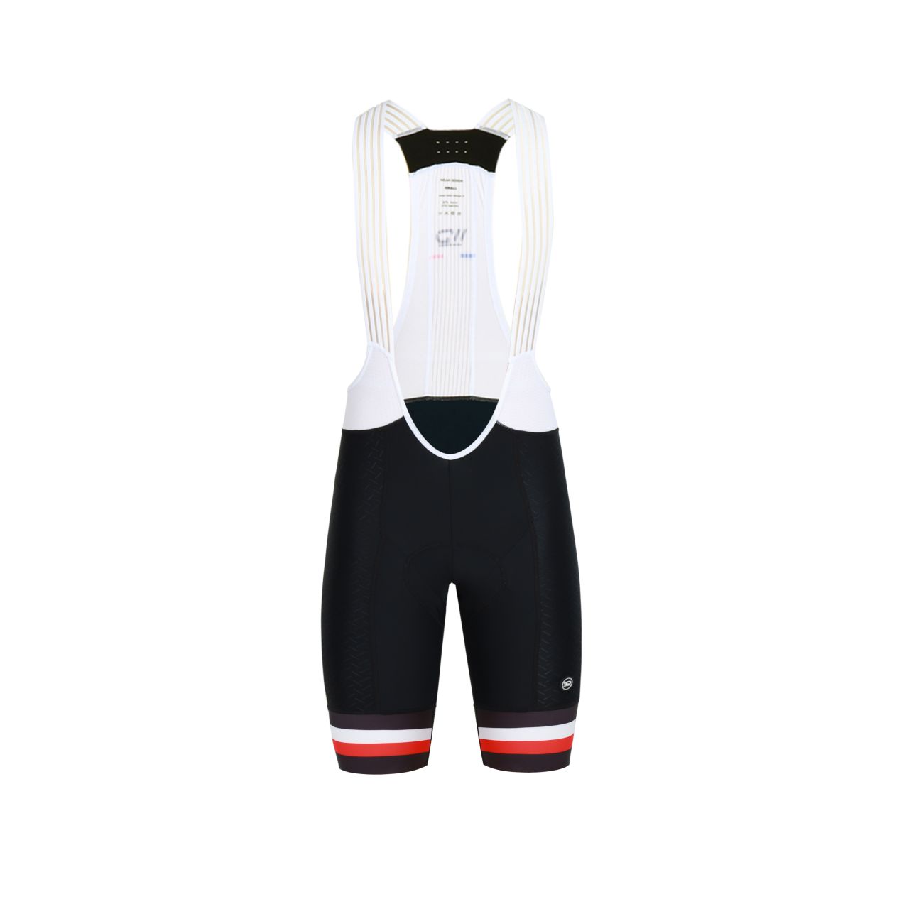 WEAR DESIGN CUISSARD CHALLENGER NOIR ET ROUGE Cuissard Cyclisme