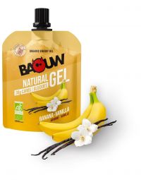 BAOUW NATURAL GEL BANANE ET VANILLE Gel energetique