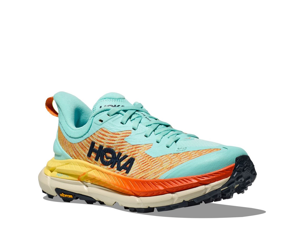 HOKA MAFATE SPEED 4 CLOUDLESS ET SHERBET  Chaussures de trail