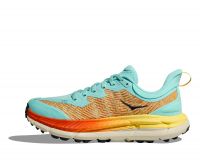 HOKA MAFATE SPEED 4 CLOUDLESS ET SHERBET  Chaussures de trail pas cher