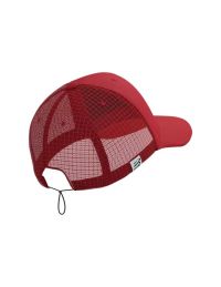 COMPRESSPORT RACING TRUCKER CAP SAMBA RED Casquette running pas cher