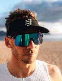 COMPRESSPORT VISOR ULTRALIGHT NOIRE Visière running pas cher
