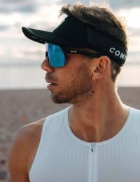 COMPRESSPORT VISOR ULTRALIGHT NOIRE Visière running pas cher
