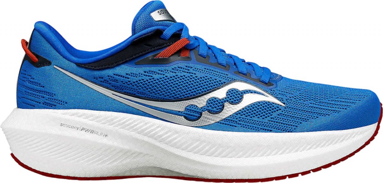 SAUCONY TRIUMPH 21 COBALT ET SILVER Chaussures running saucony