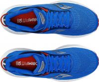 SAUCONY TRIUMPH 21 COBALT ET SILVER Chaussures running saucony pas cher