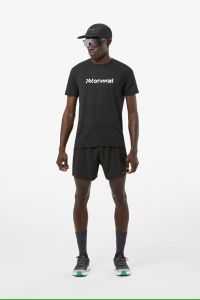 NNORMAL RACE TEE SHIRT BLACK Tee shirt running pas cher