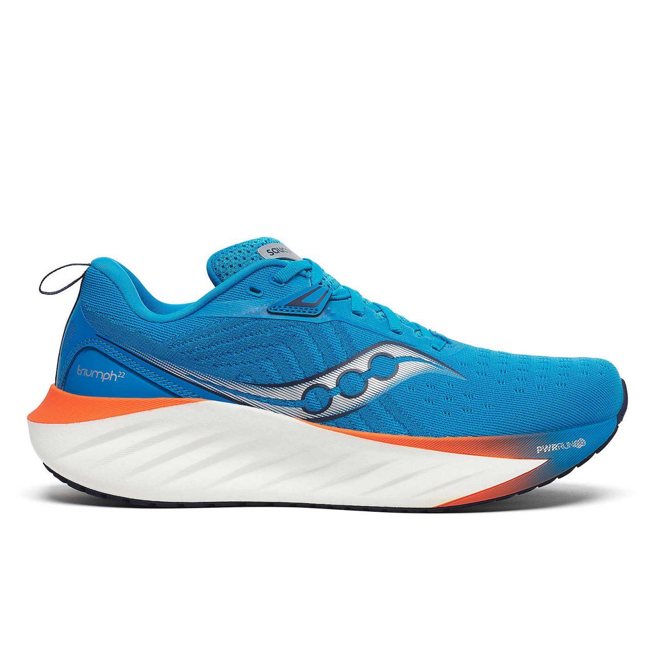 SAUCONY TRIUMPH 22 VIZIBLUE ET PEPPER Chaussures running saucony