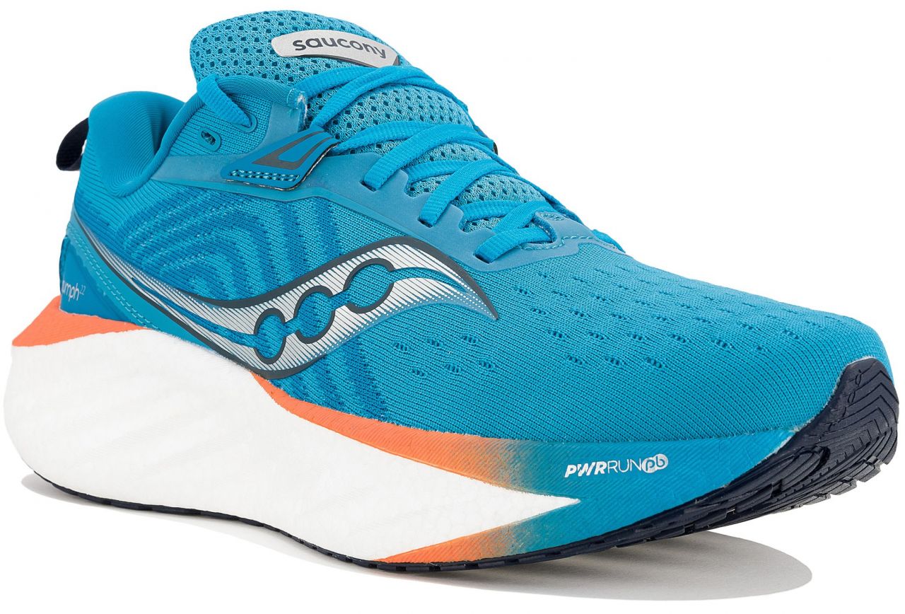 SAUCONY TRIUMPH 22 VIZIBLUE Chaussures running saucony