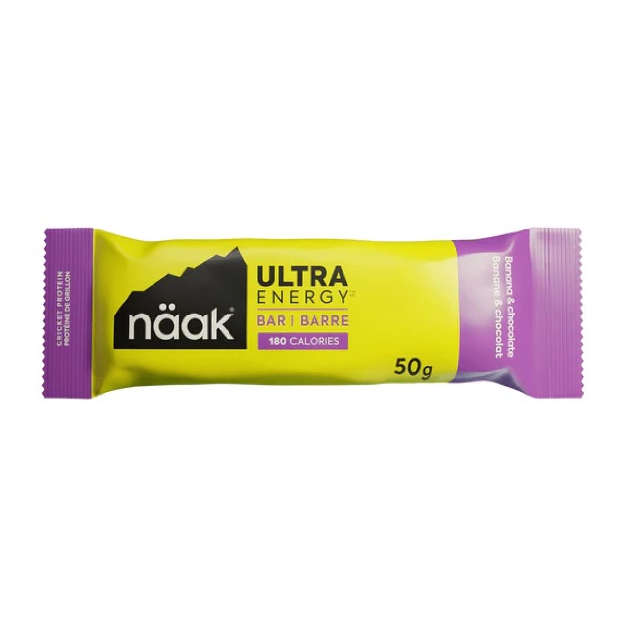 NAAK BARRE ULTRA ENERGY BANANE ET CHOCOLAT  Barre énergetique