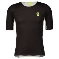 SCOTT T SHIRT MENS RC RUN  ULTRA JAUNE ET NOIR Débardeur running