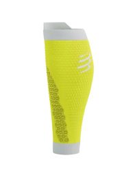 COMPRESSPORT MANCHONS  R2 3.0 SAFE YELLOW Manchons de compression pas cher