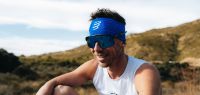 COMPRESSPORT HEADBAND ON/OFF DAZZING BLUE Bandeau été pas cher