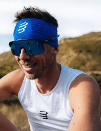 COMPRESSPORT HEADBAND ON/OFF DAZZING BLUE Bandeau été pas cher