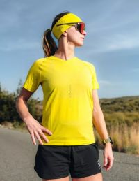 COMPRESSPORT HEADBAND ON/OFF GREEN SHELL Bandeau été pas cher