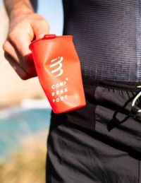 COMPRESSPORT TRAIL FAST CUP PLIABLE ROUGE  Gobelet de trail pas cher