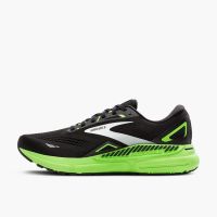 BROOKS ADRENALINE GTS 23 BLACK GREEN Chaussures de running brooks pas cher