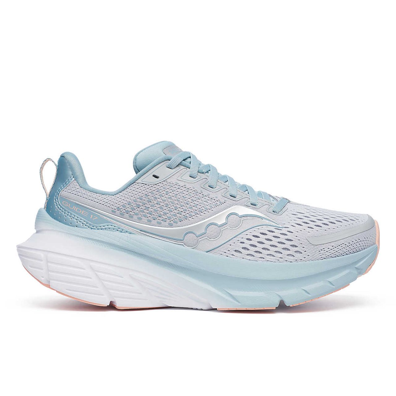SAUCONY GUIDE 17 NUAGE ET TOPAZE Chaussures running