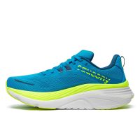 SAUCONY HURRICANE 24 VIZIBLUE ET CITRON Chaussures running saucony pas cher
