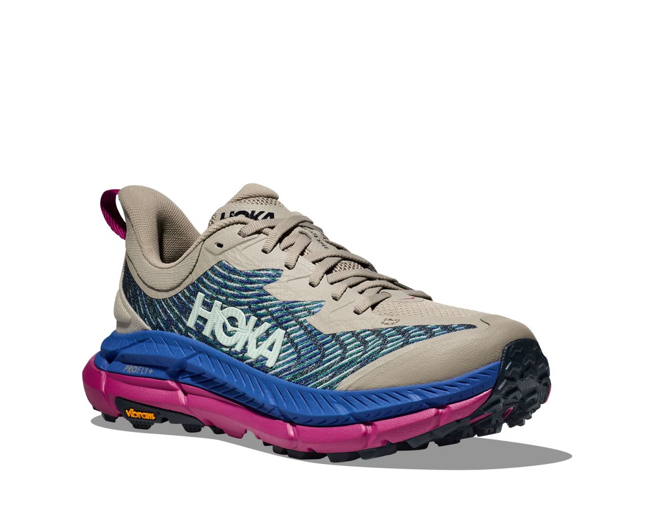 HOKA MAFATE SPEED 4 FARRO ET ULTRAMARINE  Chaussures de trail
