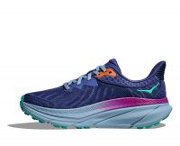HOKA CHALLENGER ATR  7 EVENING SKY ET DRIZZLE Chaussures de Trail pas cher