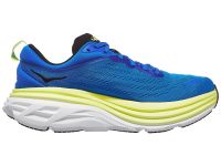 HOKA BONDI 8 ELECRTIC COBALT ET LETTUCE Chaussures de running pas cher